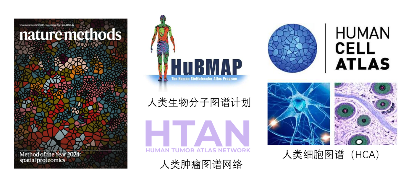 空间生物学联盟：Nature Methods · HuBMAP · HTAN · HCA